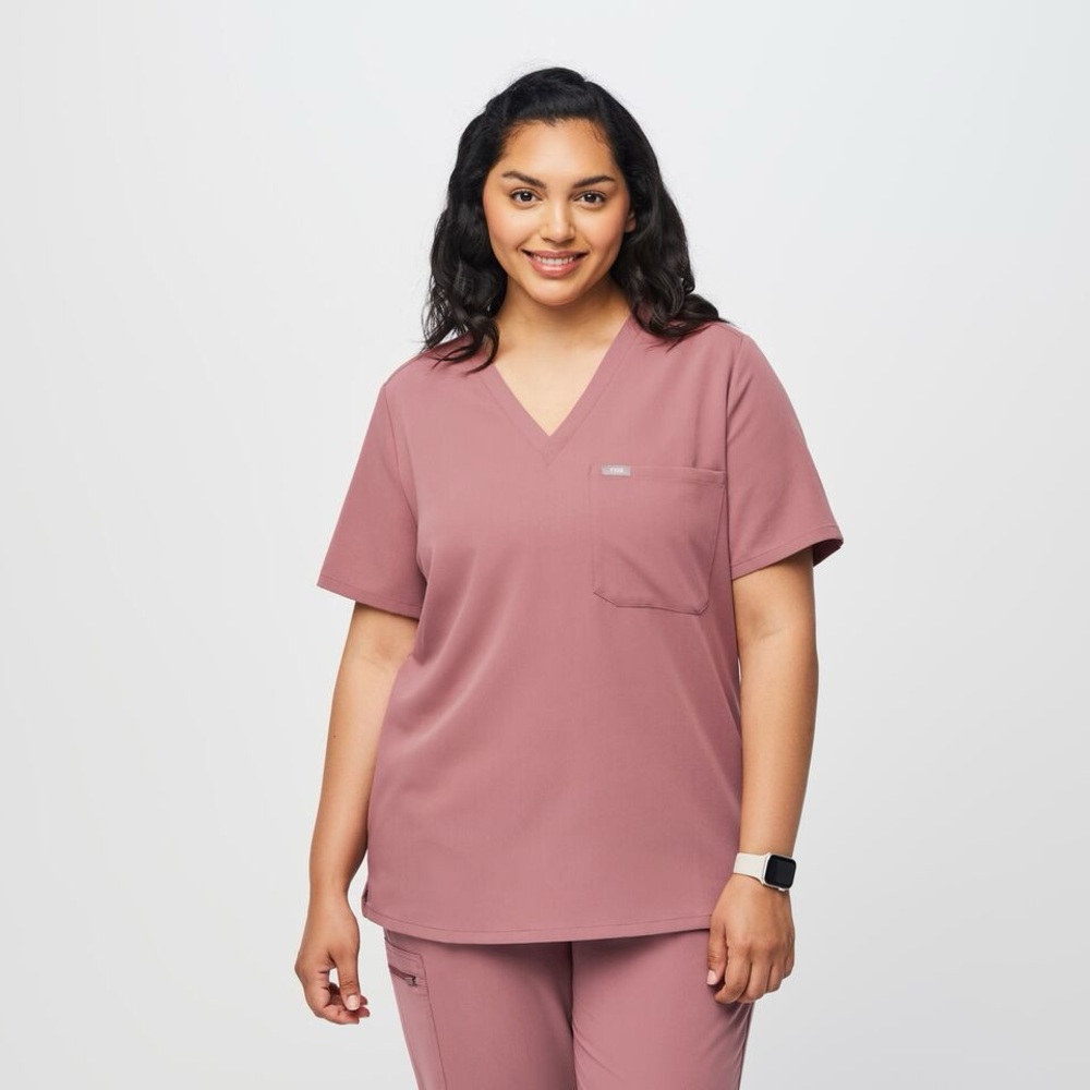 Figs Women's Catarina One-Pocket Scrub Top size L